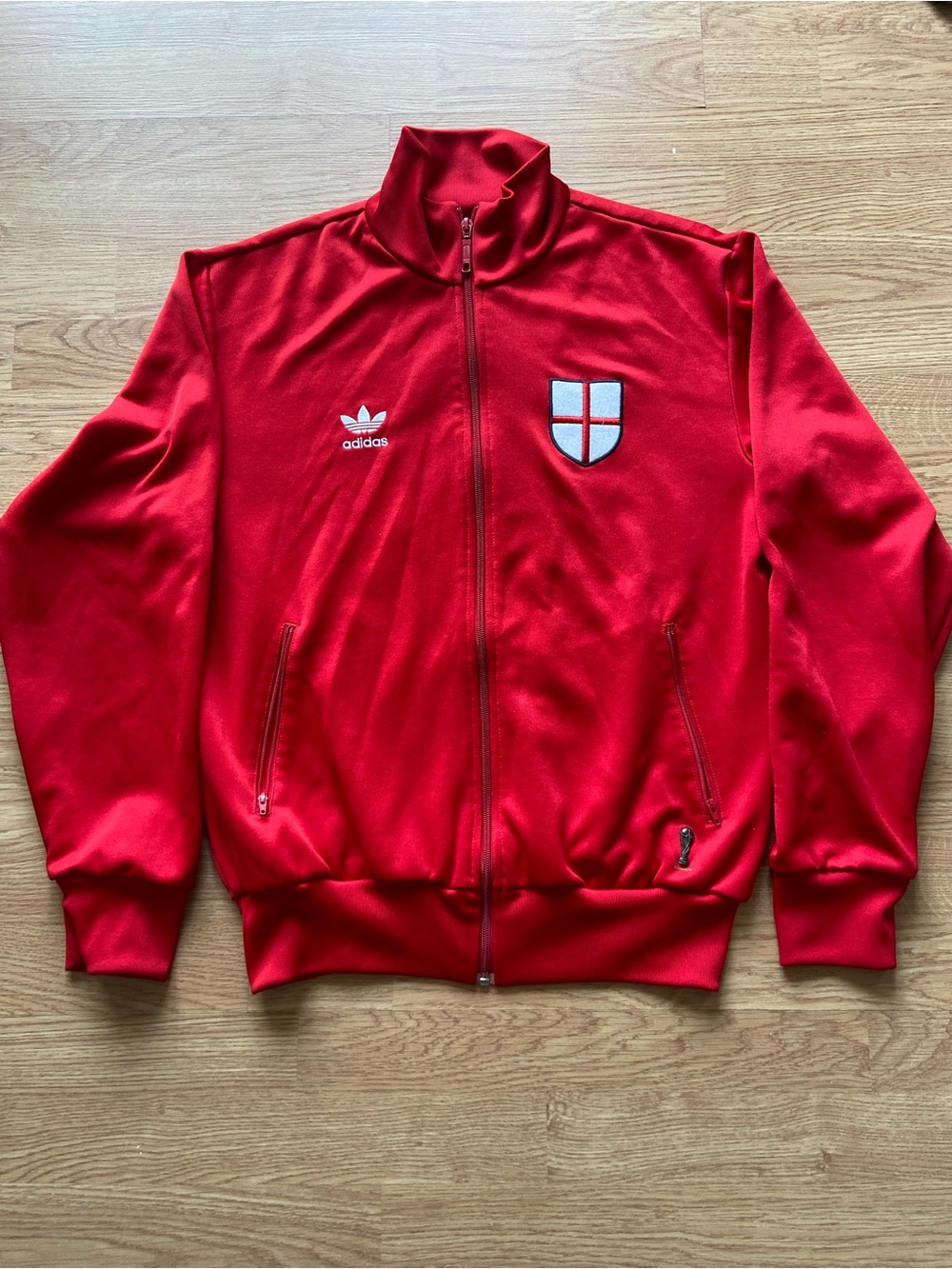 Adidas England FIFA WC Track Jacket Mens M